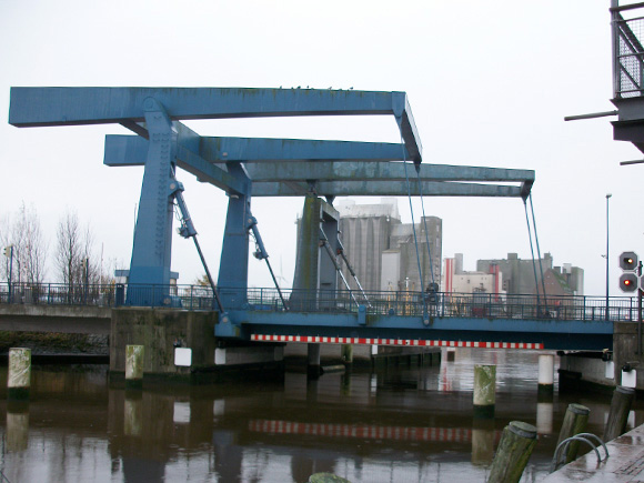 Neubau Klappbrücke im Zuge der Westtangente Husum/Binnenhafen, Husum